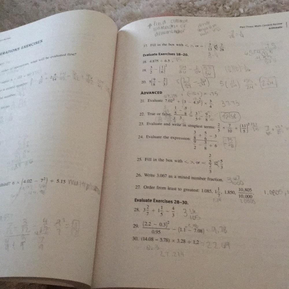 GRE math workbook - Picture 3 of 3